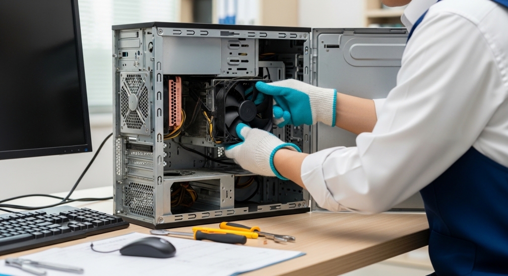 양재 PC 렌탈 유지보수 후기 '본체 소음 증상 점검 및 해결 과정'